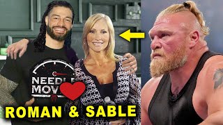 Roman Reigns amp Sable Dating  Brock Lesnar Angry [upl. by Yablon]