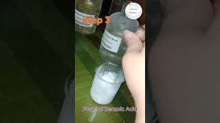 Prep of Benzoic Acid From Sodium Benzoate Part 3 ASMR [upl. by Einnaf659]