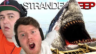 Daz Games amp BitMoreDave FIND the MEGALODON  Stranded Deep [upl. by Akcirret801]