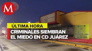 Registran jornada violenta en Cd Juárez Chihuahua [upl. by Collen]