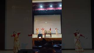 Bihu Dance performance at MZU Joint Hostel Sports Closing Function mzu mizoramuniversity [upl. by Acassej]