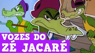 CONHEÇA OS DUBLADORES DO ZÉ JACARÉ NO BRASIL [upl. by Aneres]