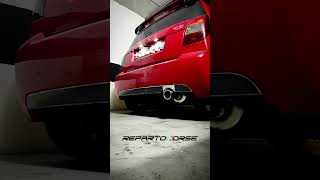 Scarico sportivo INOXCAR sports exhaust su Citroen C2 VTS  Powered by REPARTOCORSE shorts [upl. by Lraep]