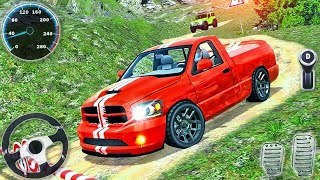 Offroad Jeep Cargo Driving 3D  4x4 Pickup Truck Hill Driver Simulator  Android GamePlay [upl. by Arrais765]