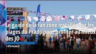 On vous explique comment profiter de la fan zone quotClub 2024quot installée sur les plages du Prado [upl. by Harte]