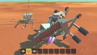 epic robot combat scrap mechanic [upl. by Syd]