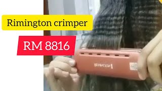 Best Hair Streightner For Biggeners Remengton Hair Crimper Best Curling Rod [upl. by Ntisuj]