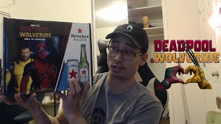 Deadpool amp Wolverine Heineken Silver Best Buds Box UNBOXING [upl. by Leahcimrej]