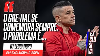 DAlessandro EXCLUSIVO resposta a Renato Gaúcho futuro e ABEL BRAGA Ídolo do Inter ABRE O JOGO [upl. by Anaoy440]