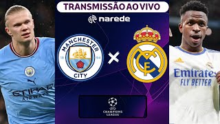 Manchester City x Real Madrid ao vivo  Transmissão ao vivo  Champions League 2324 [upl. by Inavoig45]