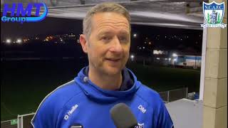 NCAFC TV  POSTMATCH REACTION Newry City AFC 1 Armagh City 1 [upl. by Eirrod108]