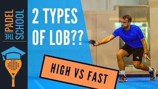 What is the BEST way to LOB in Padel [upl. by Lardner]