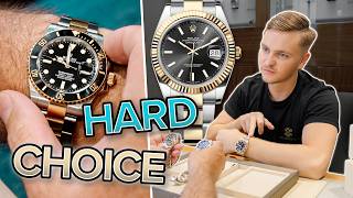 Rolex Dilemma Submariner Vs Datejust 41 [upl. by Auj]