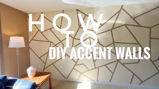 How to DIY ACCENT WALLS [upl. by Marilla]