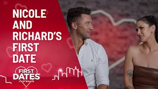 The First Date of Nicole And Richard  First Dates Australia  Channel 10 [upl. by Byrd637]