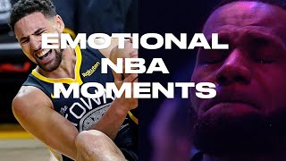 NBA Most Emotional Moments 🥲😢 [upl. by Emiline]