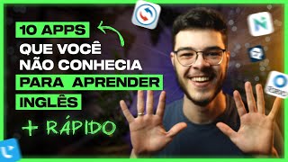 10 MELHORES APLICATIVOS PARA APRENDER INGLÊS  Lucas Flach [upl. by Alehc291]