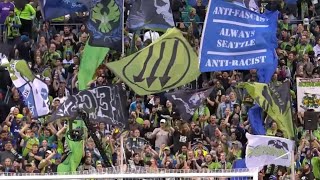 Seattle Sounders Loud Chant 2022 CCL Final at Lumen Field [upl. by Namialus]