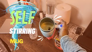 Self Stirring Mug HandsOn Review [upl. by Raphaela319]