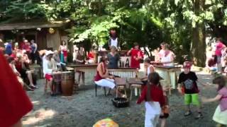 Malaika Marimba  Canada Day 2013  Chemainus BC [upl. by Zacharias]