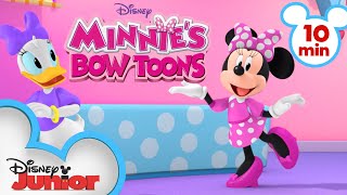 MINNIES BOWTOONS THEME  EASY Piano Tutorial [upl. by Beedon]