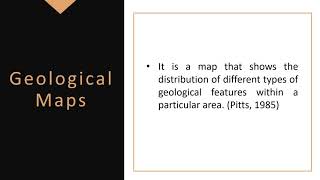 Geological Map Interpretation  Geological Structures  Outcrop Patterns [upl. by Helbonnah]