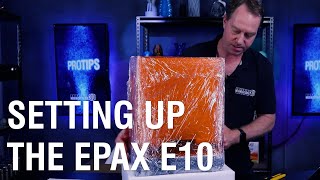 Setting up the Epax E10 3D Printer [upl. by Ecinrahs]