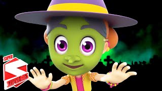 Knock Knock Whos There  Scary Nursery Rhymes  Halloween Songs For Kids [upl. by Saleem]