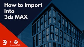 How to import ShadersBOX textures into 3ds max scene [upl. by Aiehtela429]