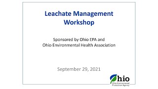 Leachate Management Workshop [upl. by Ahsiken349]