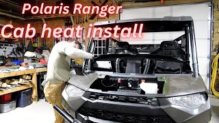 Polaris Ranger cab heater install [upl. by Gaillard]