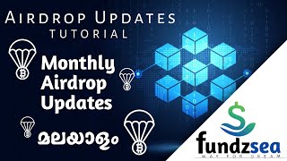 Monthly Airdrop Updates  Crypto New Free Airdrops  Fundzsea [upl. by Halley]