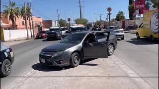 Lo atrapan en vehículo con placas sobrepuestas de un auto robado en días pasados [upl. by Reyam74]