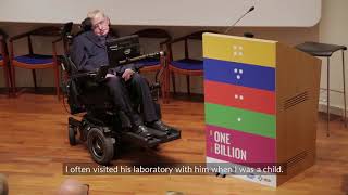 Professor Stephen Hawking delivers keynote speech on NTDs [upl. by Raine]