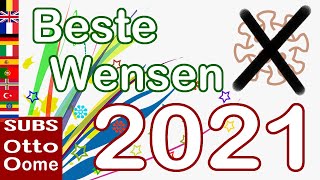 Nieuwjaarswensen 2021 Top 10 Youtube Filmpjes [upl. by Terry]