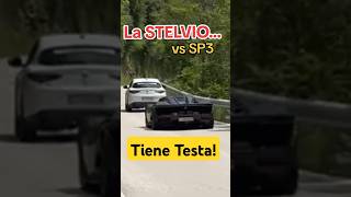 Alfa Romeo Stelvio vs Ferrari Daytona SP3 [upl. by Allecram]