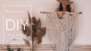 DIY ❤️ Nástěnné Macrame LISA by MACRAMÉ SVĚT [upl. by Heddie]