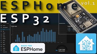 🏠 vol1 Home Assistant ESP32 ESPHome simple steps for beginners [upl. by Artinak]