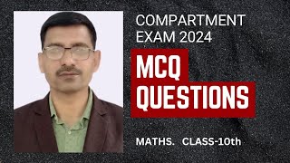 MCQ Questions class 10 Maths compartment exam 2024 by Classy maths academy [upl. by Anilec177]