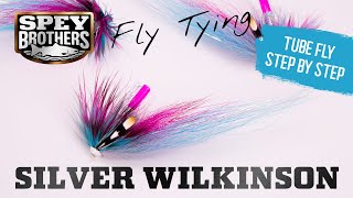 Tying A Silver Wilkinson Tube Fly  Hair Wing [upl. by Harod]