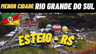 CONHEÇA A MENOR CIDADE DO RIO GRANDE DO SUL  ESTEIO [upl. by Htaek3]