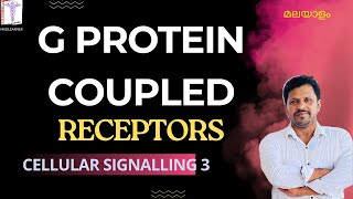 G Protein coupled Receptor Malayalam GPCR signaling pathway malayalam Receptors malayalam cAMP PLC [upl. by Noda]