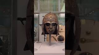 The Sutton Hoo mask part of a 7thcentury AngloSaxon ship burial shorts ancient ancienthistory [upl. by Dolley]