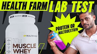 HEALTHFARM MUSCLE WHEY PROTEIN LAB TEST REPORT  PROTEIN OR MALTODEXTRIN  review fitness gym [upl. by Darby215]