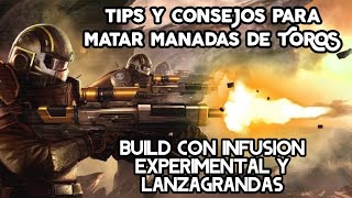 HELLDIVERS 2  BUILD CON INFUSION EXPERIMENTAL Y LANZAGRANADAS TIPS PARA MATAR TOROS [upl. by Anaihs590]