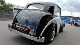 1948 Daimler DB18 Saloon Exhaust Sound [upl. by Elga]