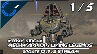 Weekly Stream  332018  Mechwarrior Living Legends 92 Devstream w Shivaxi 15 [upl. by Ling]