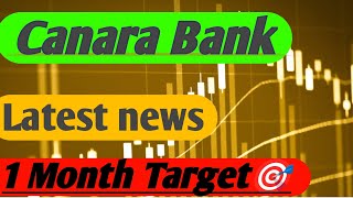 Canara Bank share  Canara Bank share latest news 🎯 Canara Bank share news [upl. by Jamima]