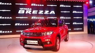 Vitara Brezza SUV from Maruti to be launched on March 8 [upl. by Audette346]