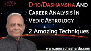 D10Dasamsha and Career Analysis with Mr VP Goel  D10 Chart Analysis  2 Amazing Techniques [upl. by Hunfredo303]